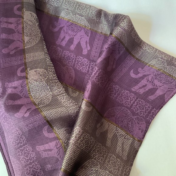 Pashmina Women's Long Silk Scarf/Wrap NWOT - Picture 8 of 9